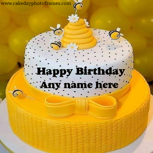 happy birthday cake with name free download