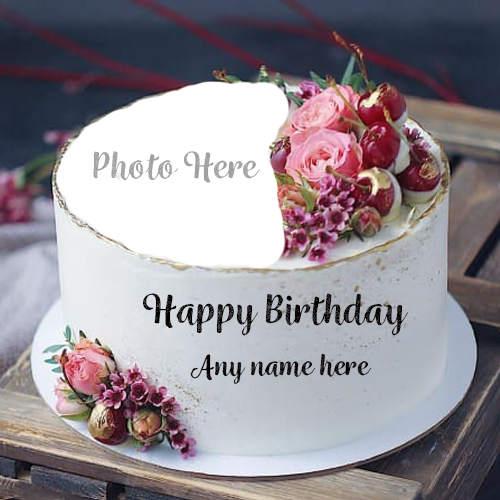 Create Happy Birthday Cake with Name & Photo | cakedayphotoframes