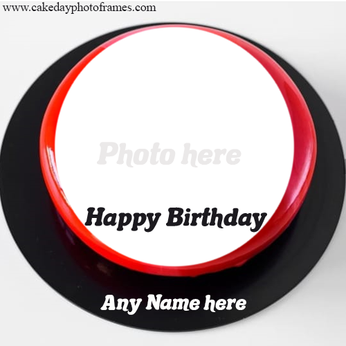 Online Birthday Cake with Name and Photo option for free