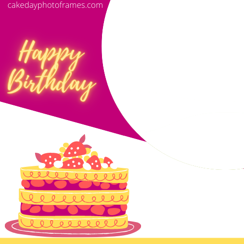 Birthday Greetings With Name and Photo Editor Online | cakedayphotoframes