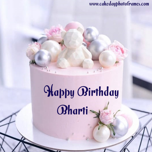 Birthday Cake With Name Bharti