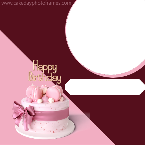 latest happy birthday cake with name and photo edit | cakedayphotoframes