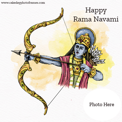 Create Happy Ram Navami Card with Name edit option