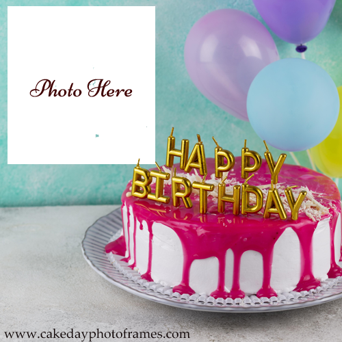 happy birthday wishes with name and photo editor free