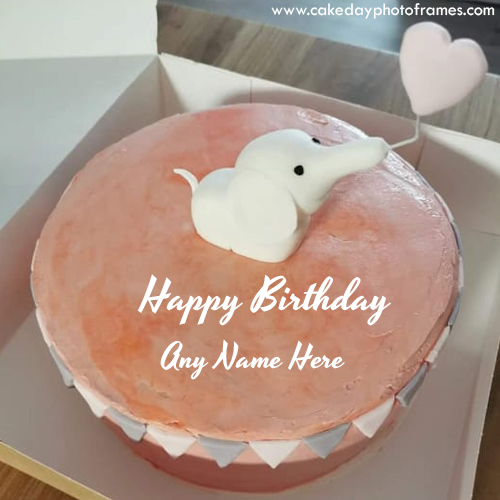 happy birthday cake wishes with name and photo edit