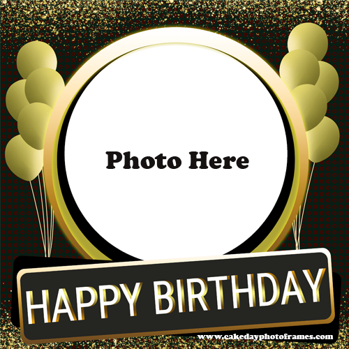 Happy Birthday wishes with Name and Photo edit online