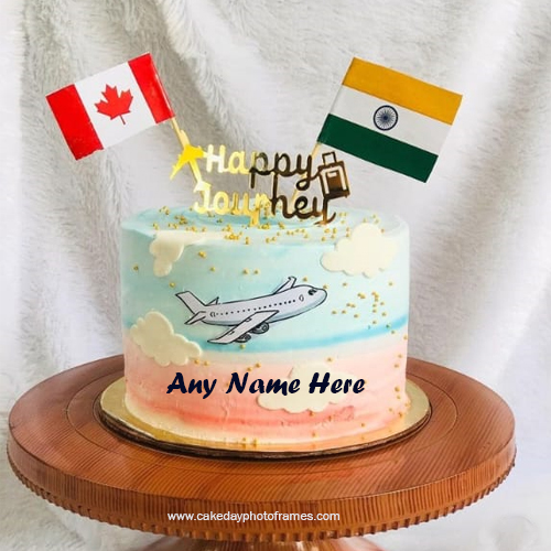 safe journey canada cake design