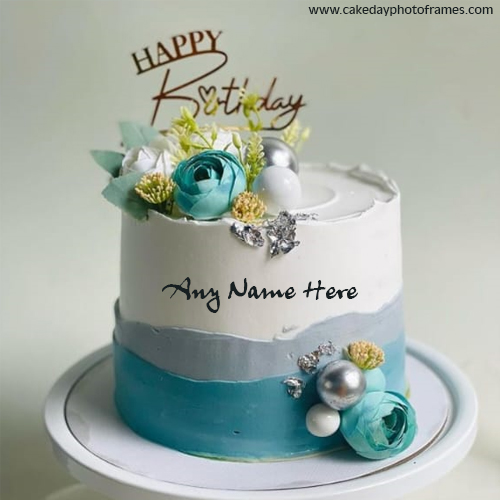 Create Joyful Birthday Memories Cakes with Customized Names