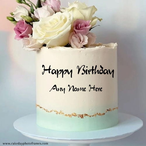 Free Happy Birthday wishes cake with name edit