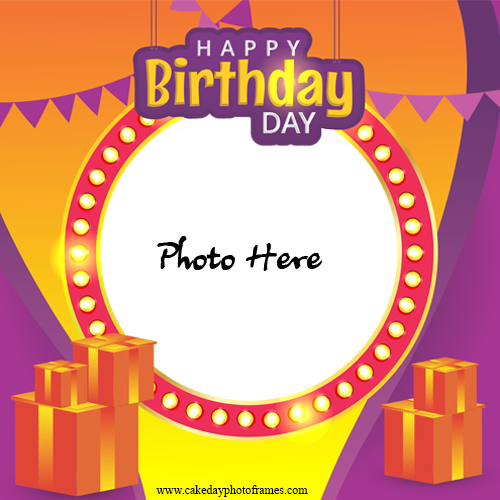 Make their birthday memorable with a personalized photo frame