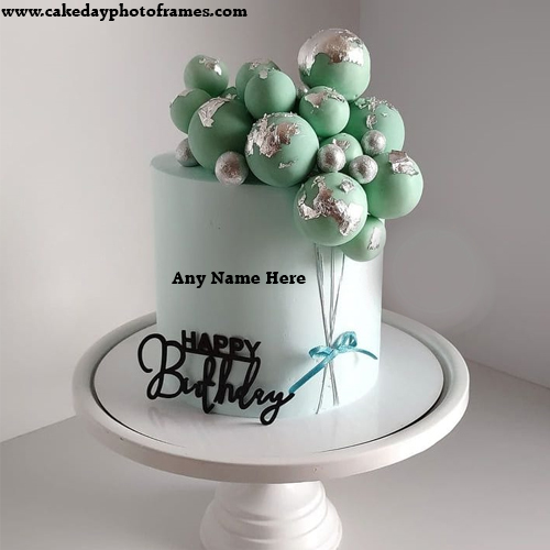 Create happy birthday wishing cakes with names online