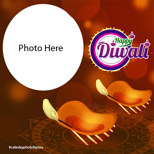 Happy Diwali 2024 Wishes Photo Frame Online