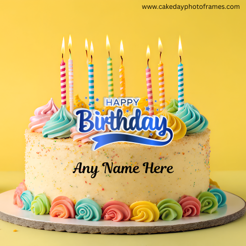 fresh and beautifully designed birthday cakes