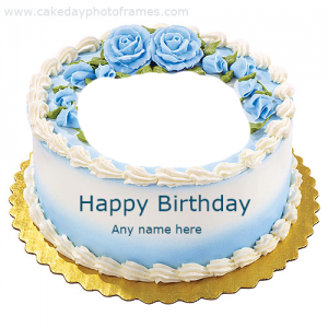 birthday cake with name and photo editor online free download