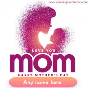 happy mothers day 2020 wishes card with name edit