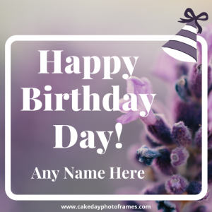 Online Birthday Wish Card with Name is free