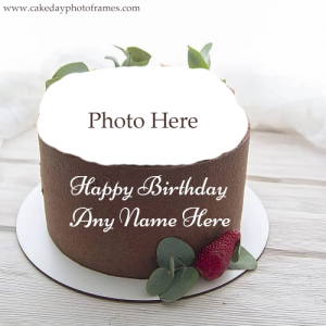 Happy Birthday wish with name and photo editor