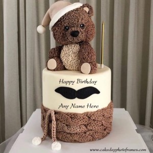 Create Happy Birthday wishes with Name on Cake