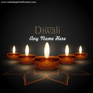 Happy Diwali 2022 Greetings With Name Editor