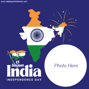India Independence Day 2023 card designs with photo